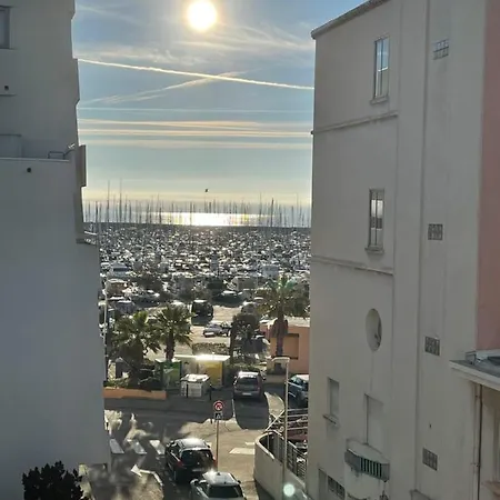 Apartment Grand T5 4 Etoiles Officiel Full Clim Centre Vue Port Mer 100 M Plage Palavas-les-Flots
